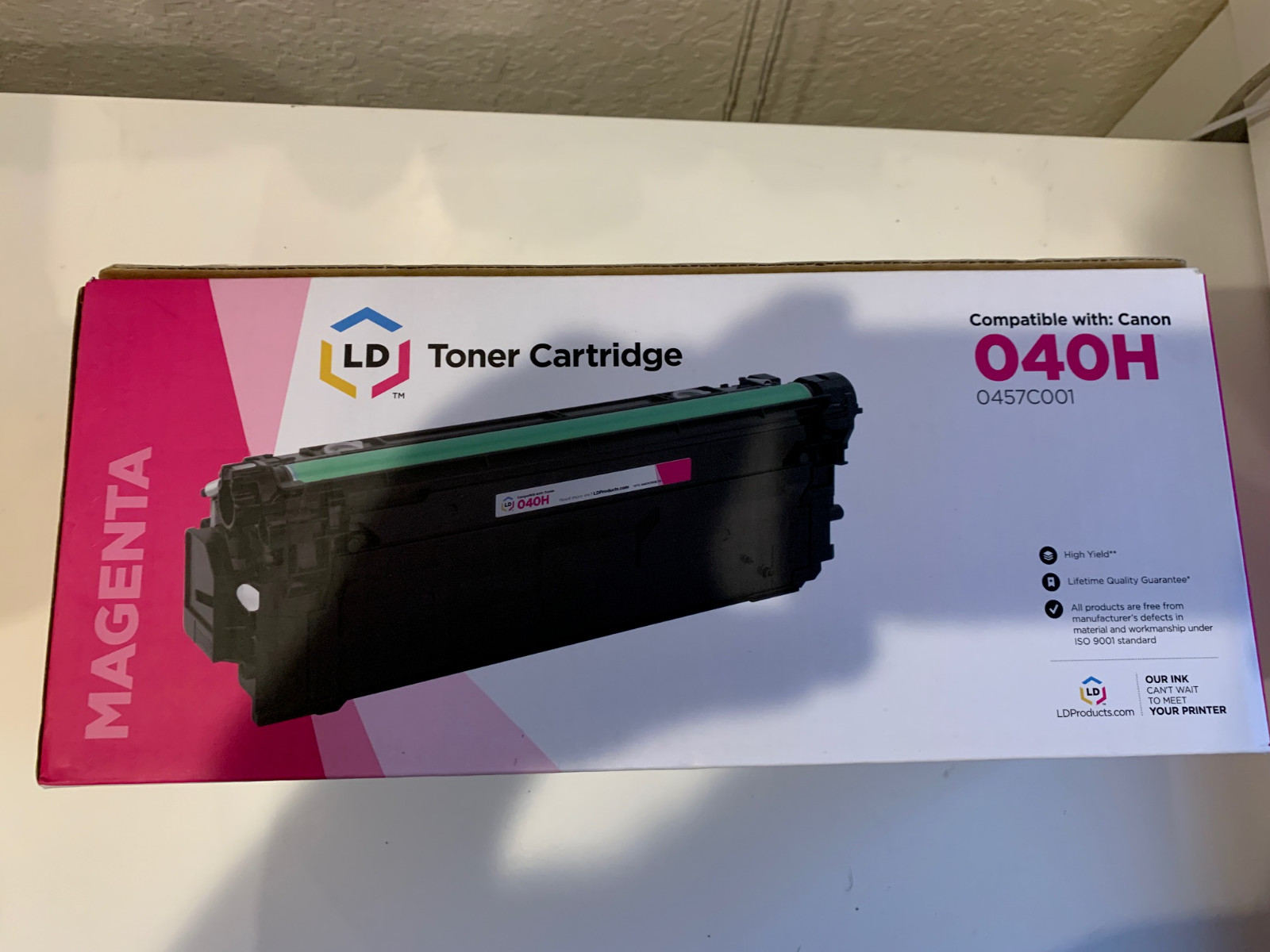 LD Compatible Canon 040H / 0457C001 HY Magenta Toner for ImageCLASS LBP712Cdn