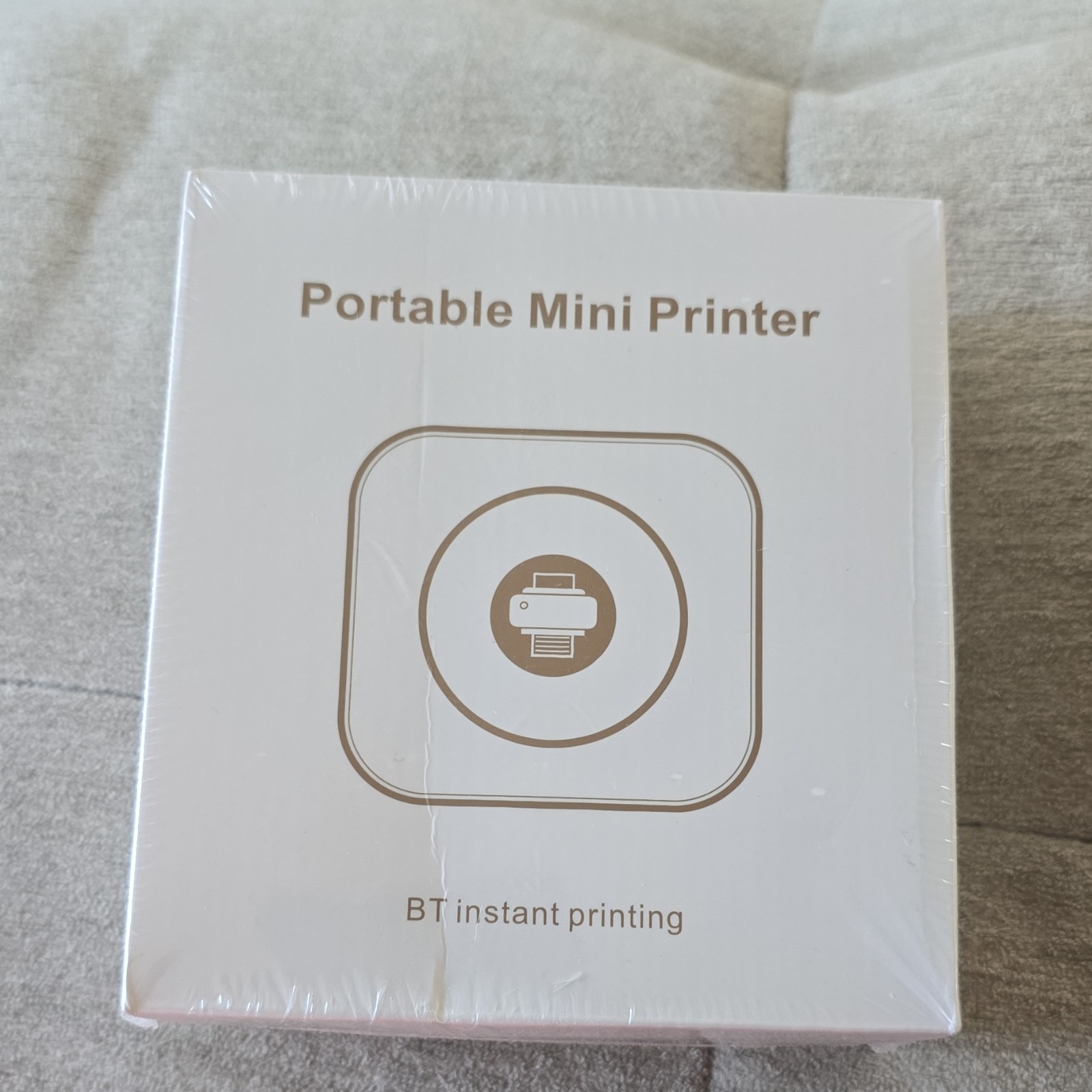 C15 Portable Mini Mobile Printer Thermal Inkless B&W Bluetooth