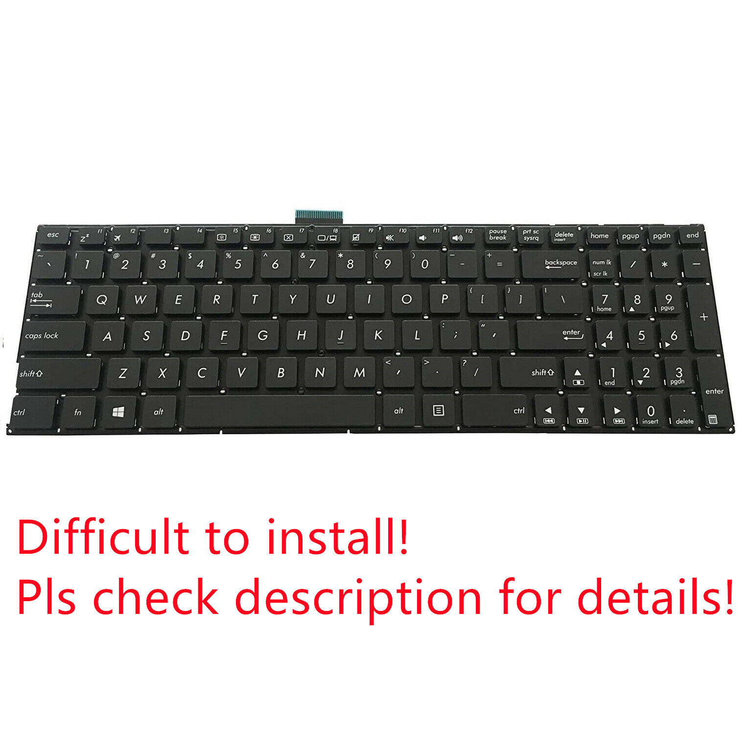 Original US Keyboard for ASUS F555LA