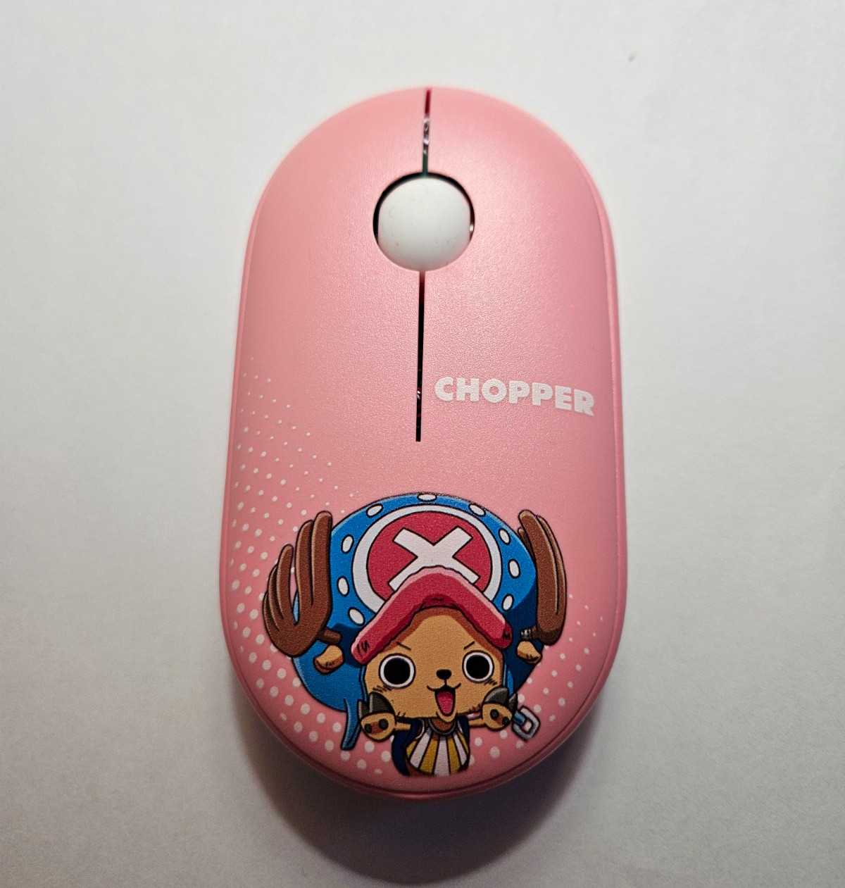 Pink One Piece Tony Tony Chopper Wireless Mouse With USB Receiver