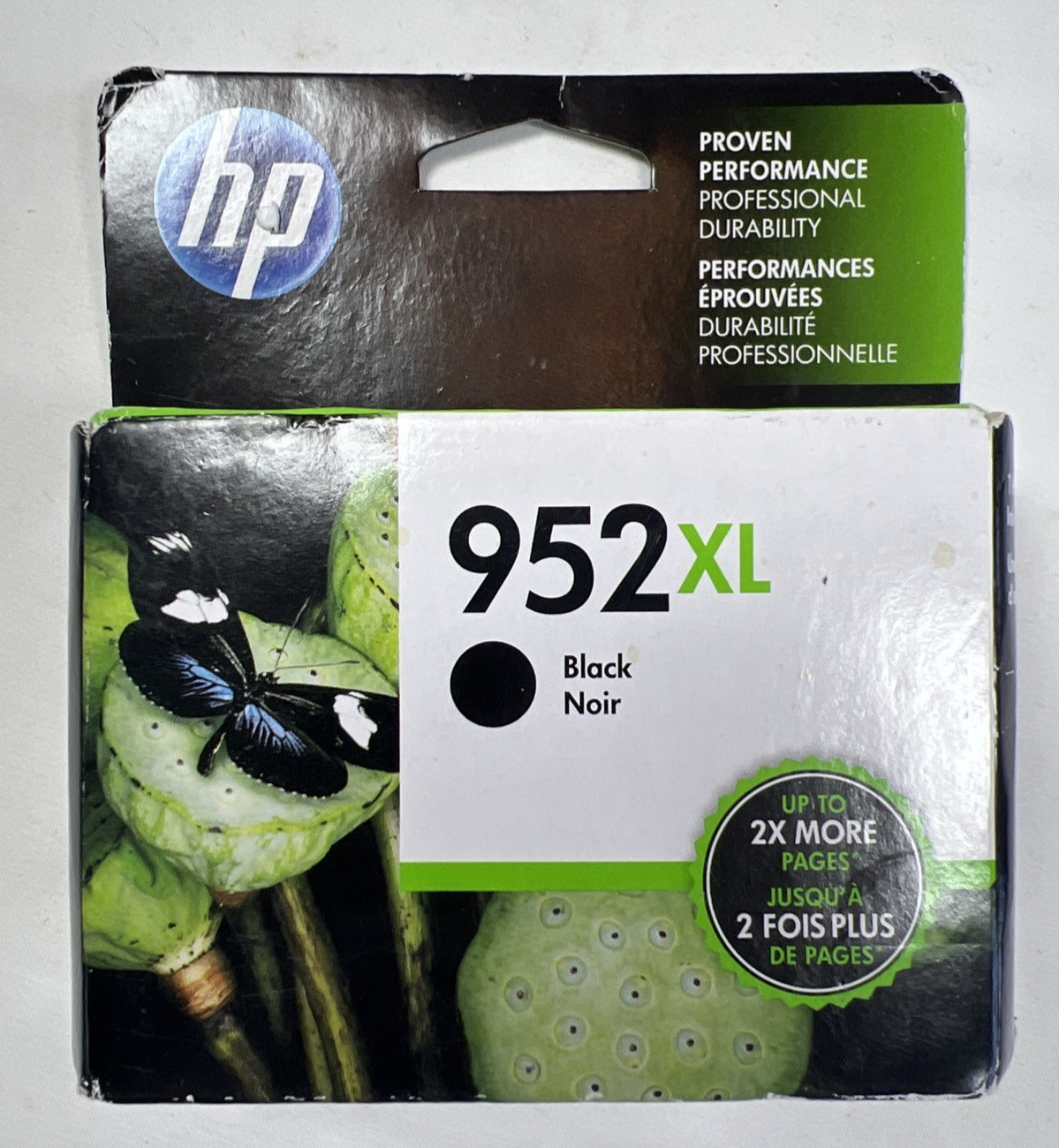 NOS Genuine HP 952XL High Yield Ink Cartridge F6U19AN Black OEM Expires 11/2019