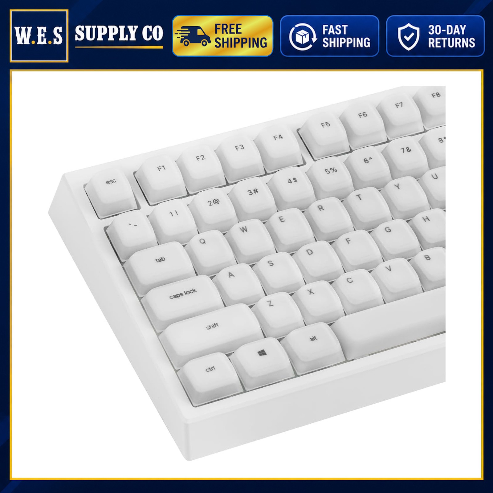 Silicone Keycap Set 113 Keys for Mechanical Keyboard Cherry Profile