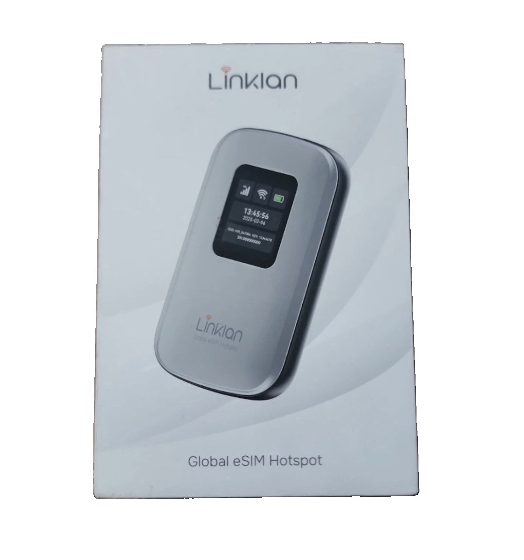 Linklan LA7 Portable Mobile Hotspot eSIM Global WiFi Hotspot NEW In Open Box
