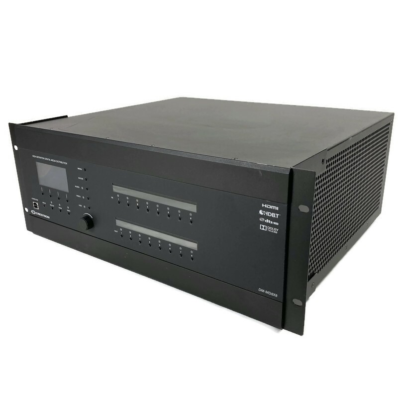 Crestron DM-MD8X8 HD Digital Media Distribution Matrix Switcher w/ Cards
