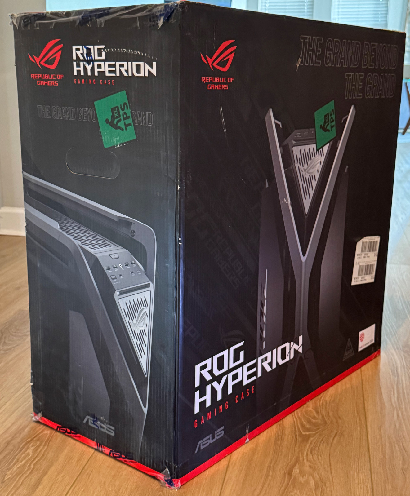 ASUS ROG Hyperion GR701 Full Tower EATX Gaming PC Case Black NEW Sealed