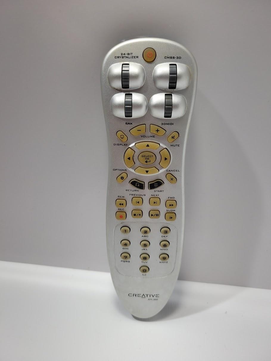 Creative Labs Sound Blaster RM-1800 Remote Control X-Fi CMSS-3D 24-Bit EAX PC