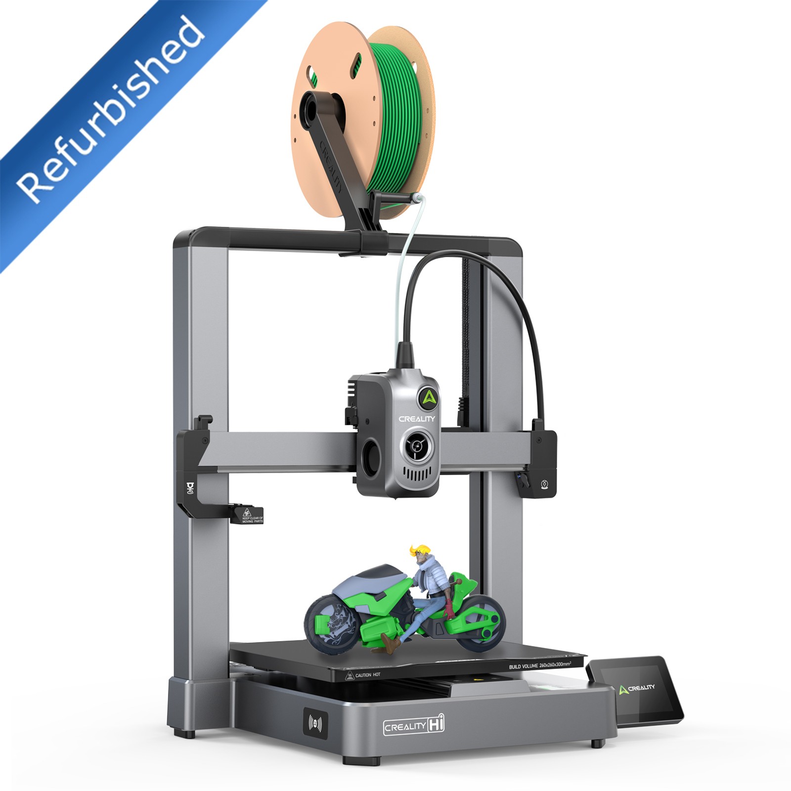 【Refurbished】Creality Hi 3D Printer 500m/s Auto Leveling 260x 260x300mm