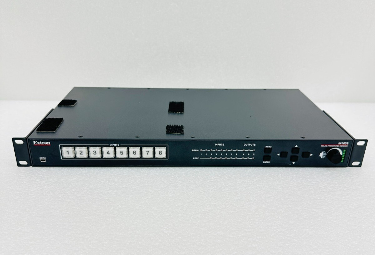FOR PARTS | Extron IN1608 Scaling Presentation Switcher Unit - 