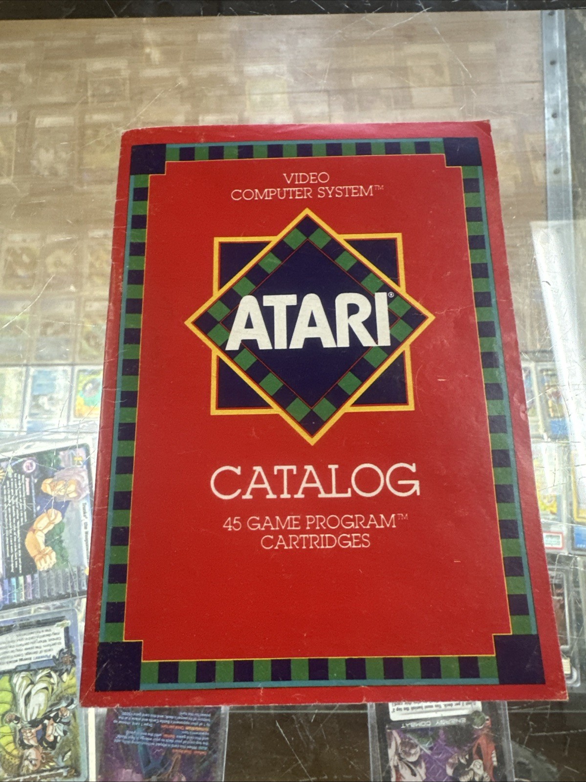 Atari Catalog Vintage Booklet 45 Game Program Cartridges (1981) #2444