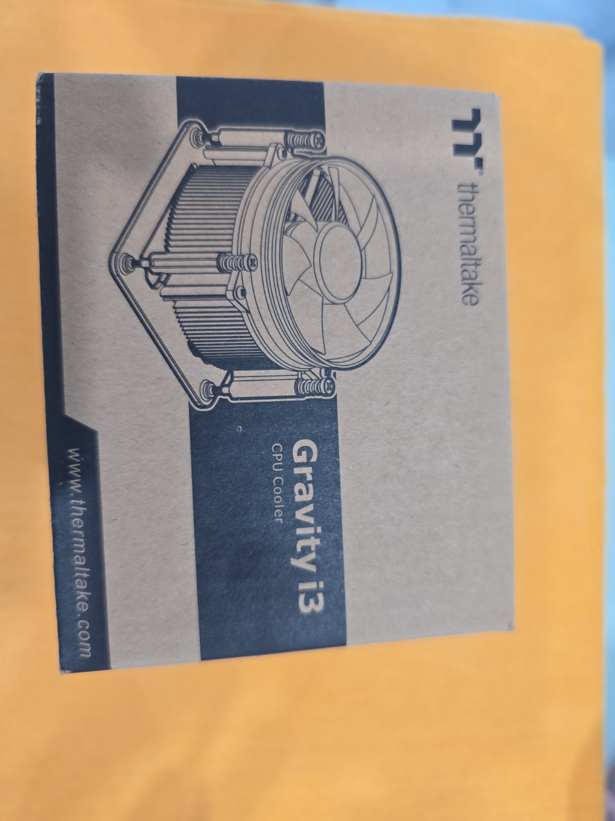 Gravity i3 Intel LGA 1700 Cocket 95W CPU Cooler CL-P094-AL09WT-A Black (W)