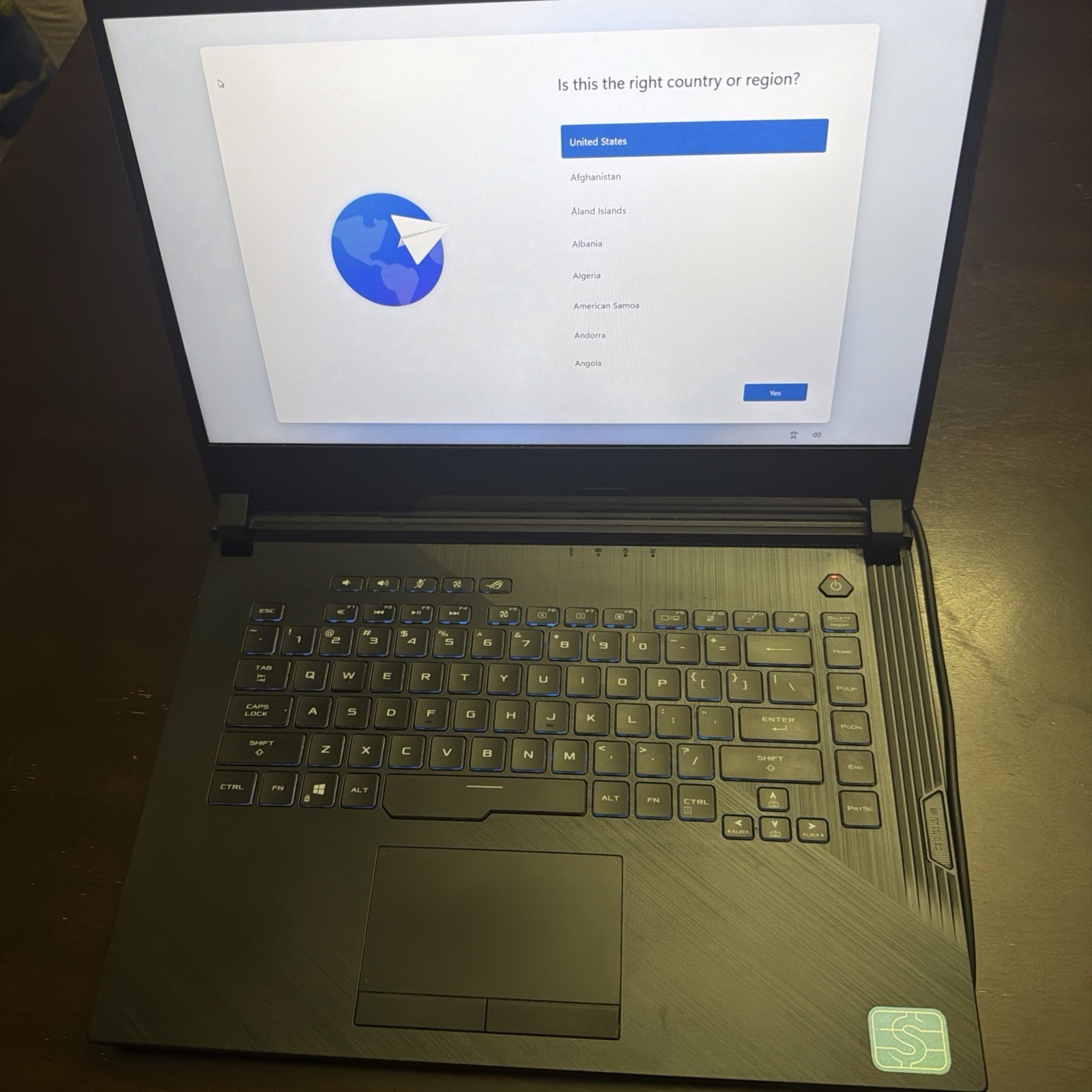 ASUS ROG Strix G531GT Gaming Laptop Intel Core i7-9750H 8GB RAM 512GB