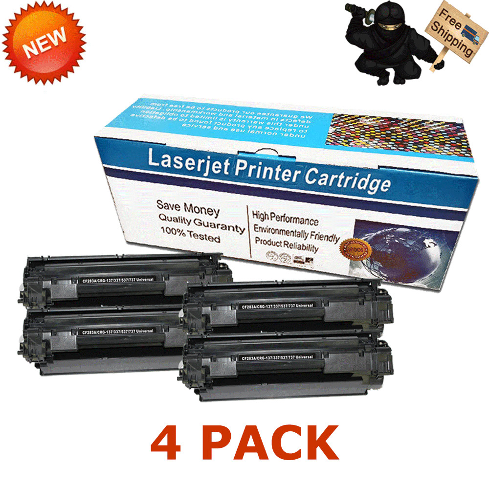 4x CRG137 Toner Cartridge 137 for Canon imageCLASS MF244dw MF247dw MF216n D570