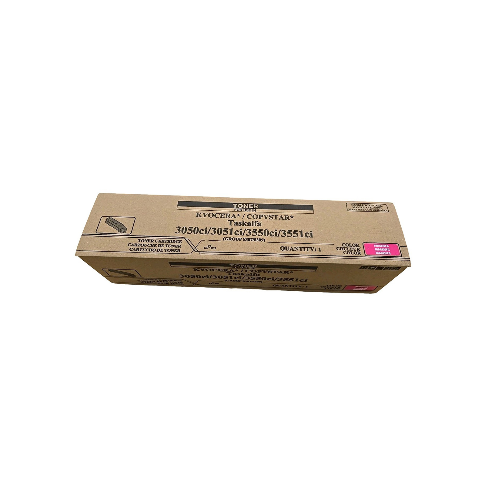 Kyocera/Copystar Compatible Magenta Toner TASKalfa 3050ci/3051ci/3550ci/3551ci