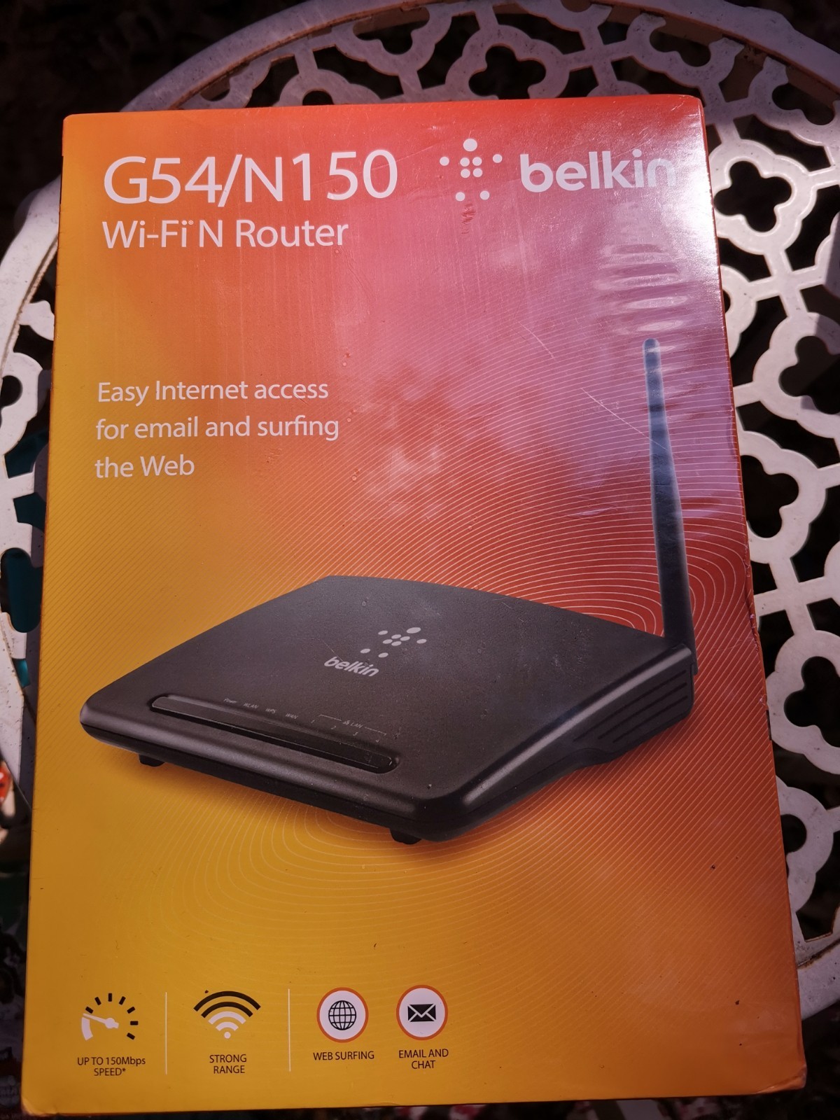 Belkin G54/N150 Wi-Fi N Router 2.4GHz