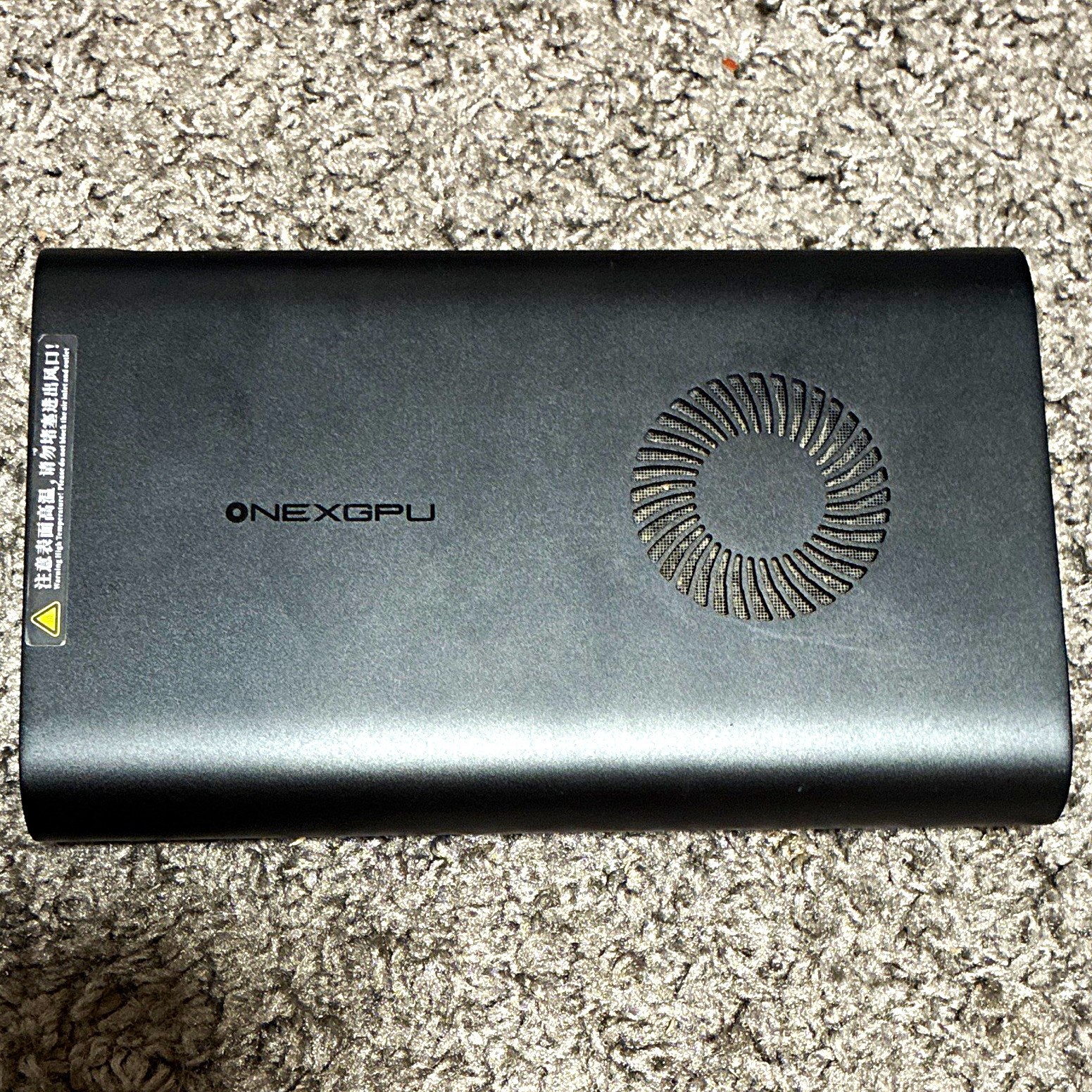 ONEXGPU Model 1 Black Docking Station HDMI AMD 7600M Adapter & Cable