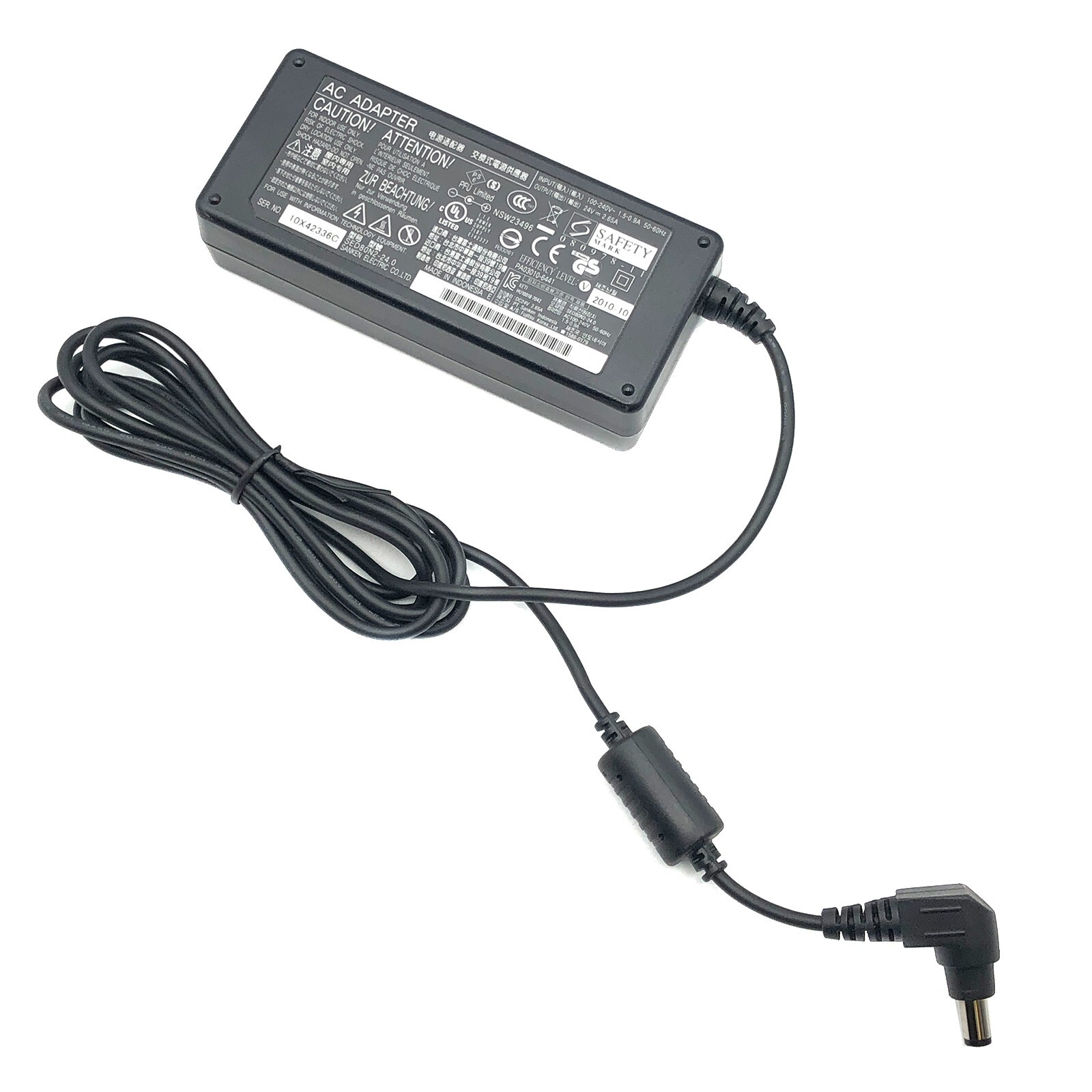 Original Fujitsu AC Adapter 24V Laptop Charger PA03010-6441 PA03010-6301 W/o PC