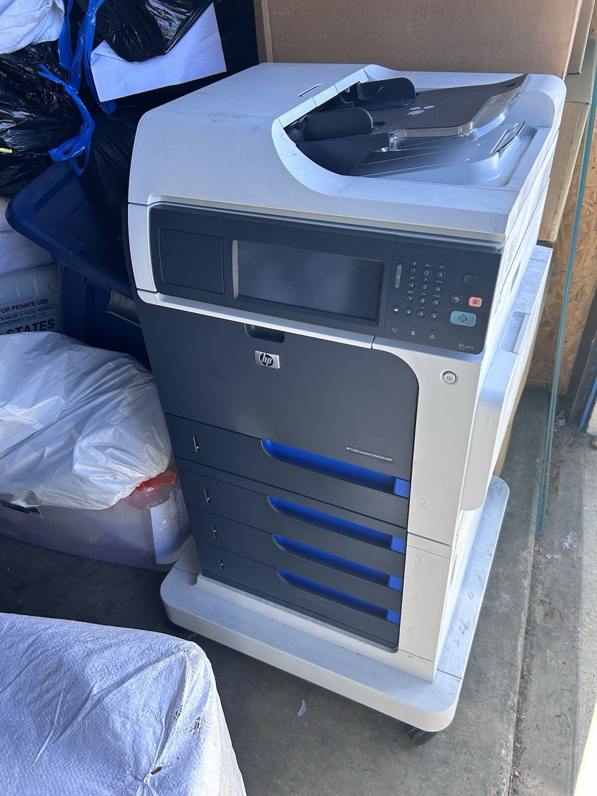 HP LaserJet M4555f MFP Color All-In-One Laser Printer