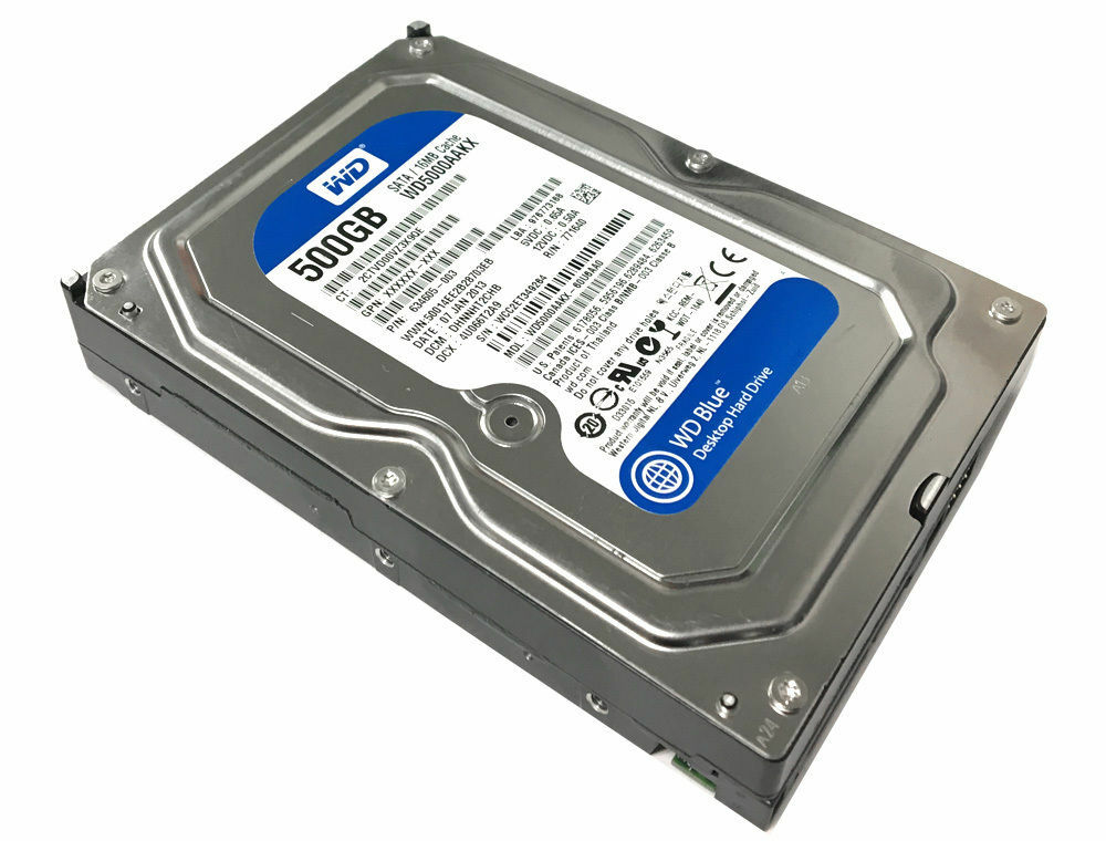 HP Pavilion p6-2003w - 500GB Hard Drive - Windows 7 Home Premium 64 bit