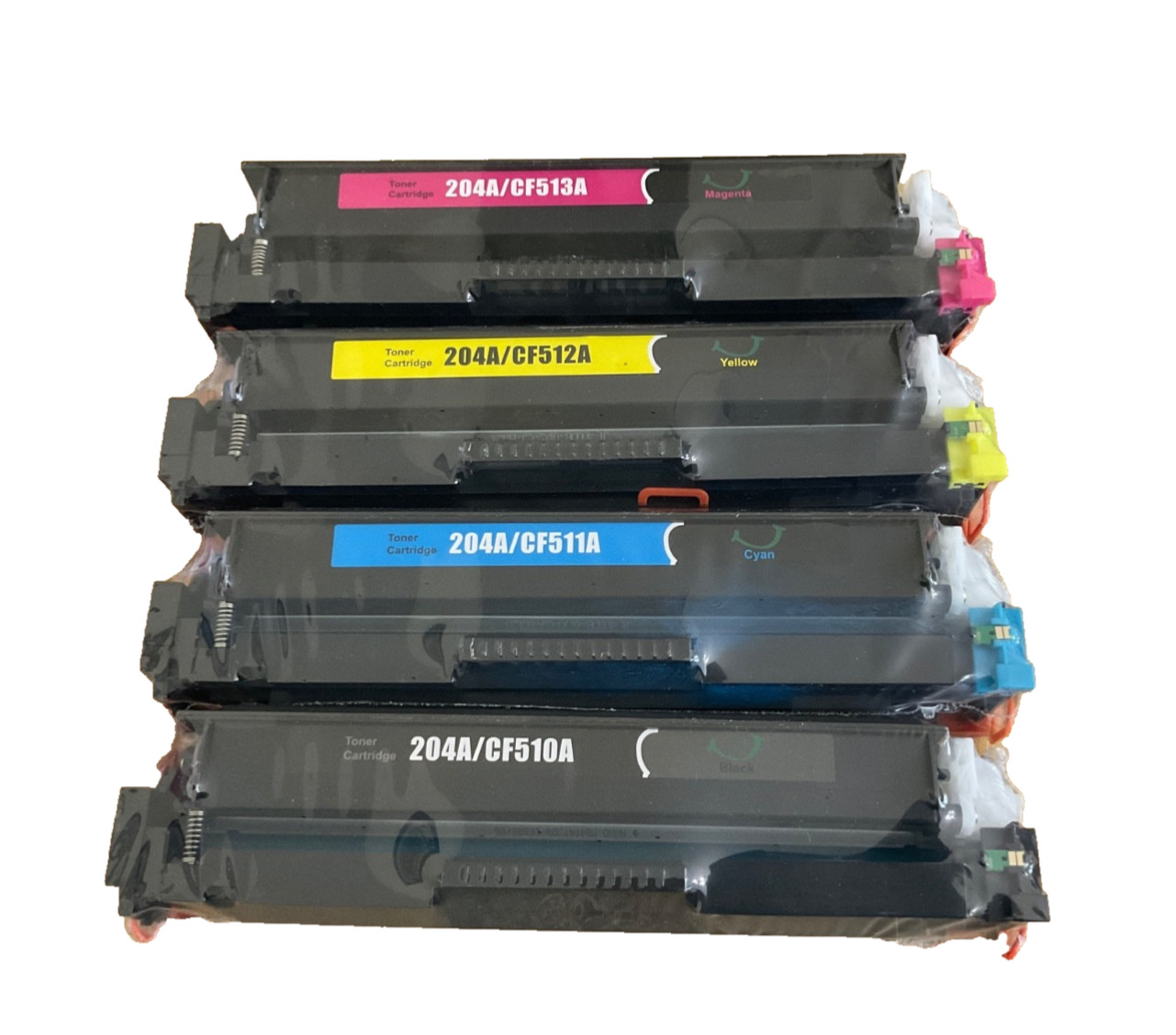 4 Pack 204A Toner Cartridges Replacement For HP 204A