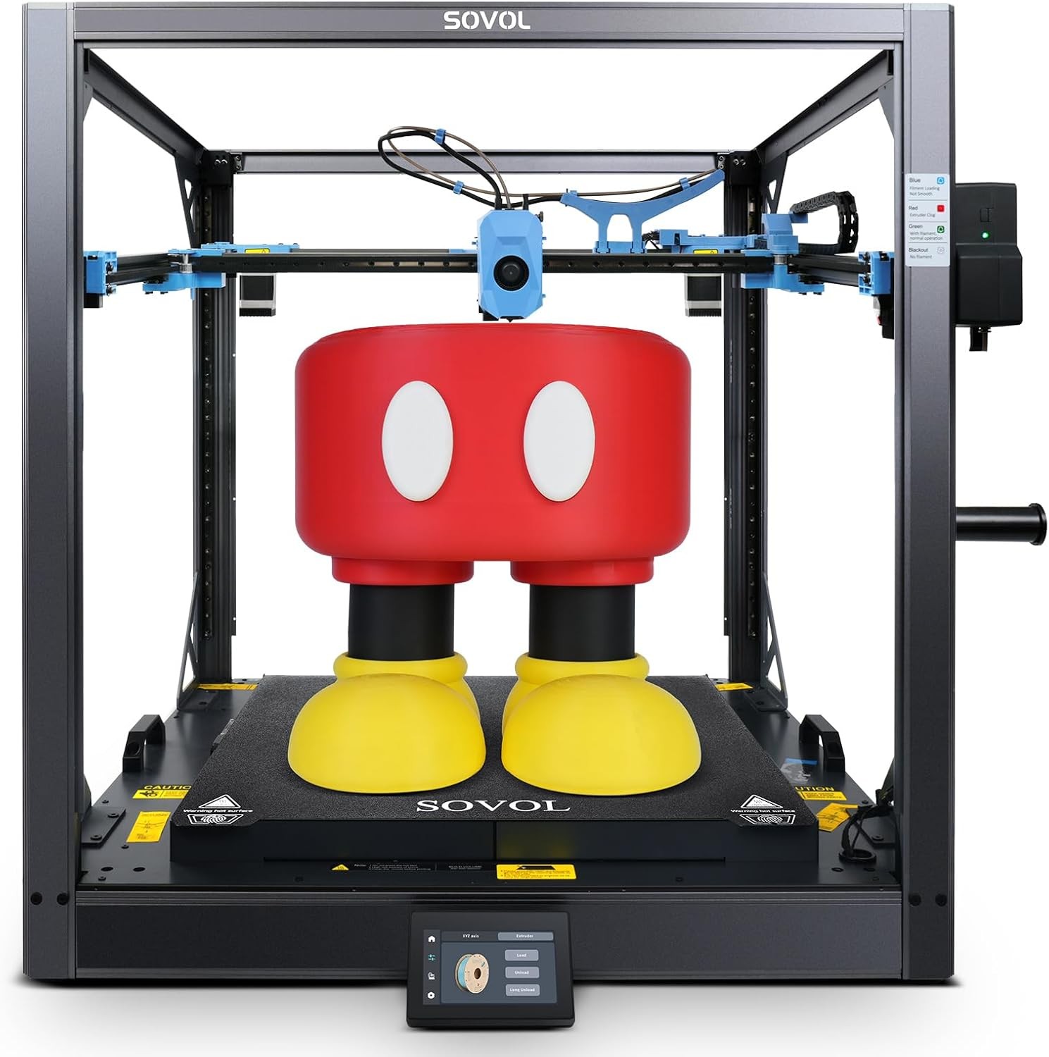 Sovol SV08 MAX CoreXY 3D Printer 700mm/s High Speed Eddy Current Sensor Leveling