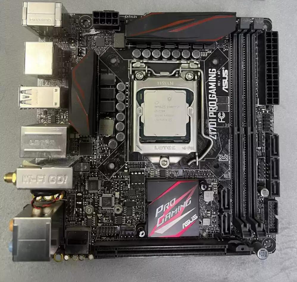 ASUS Z170I PRO GAMING Motherboard Intel Z170 LGA 1151 2×DDR4 Mini-ITX m.2 usb2.0