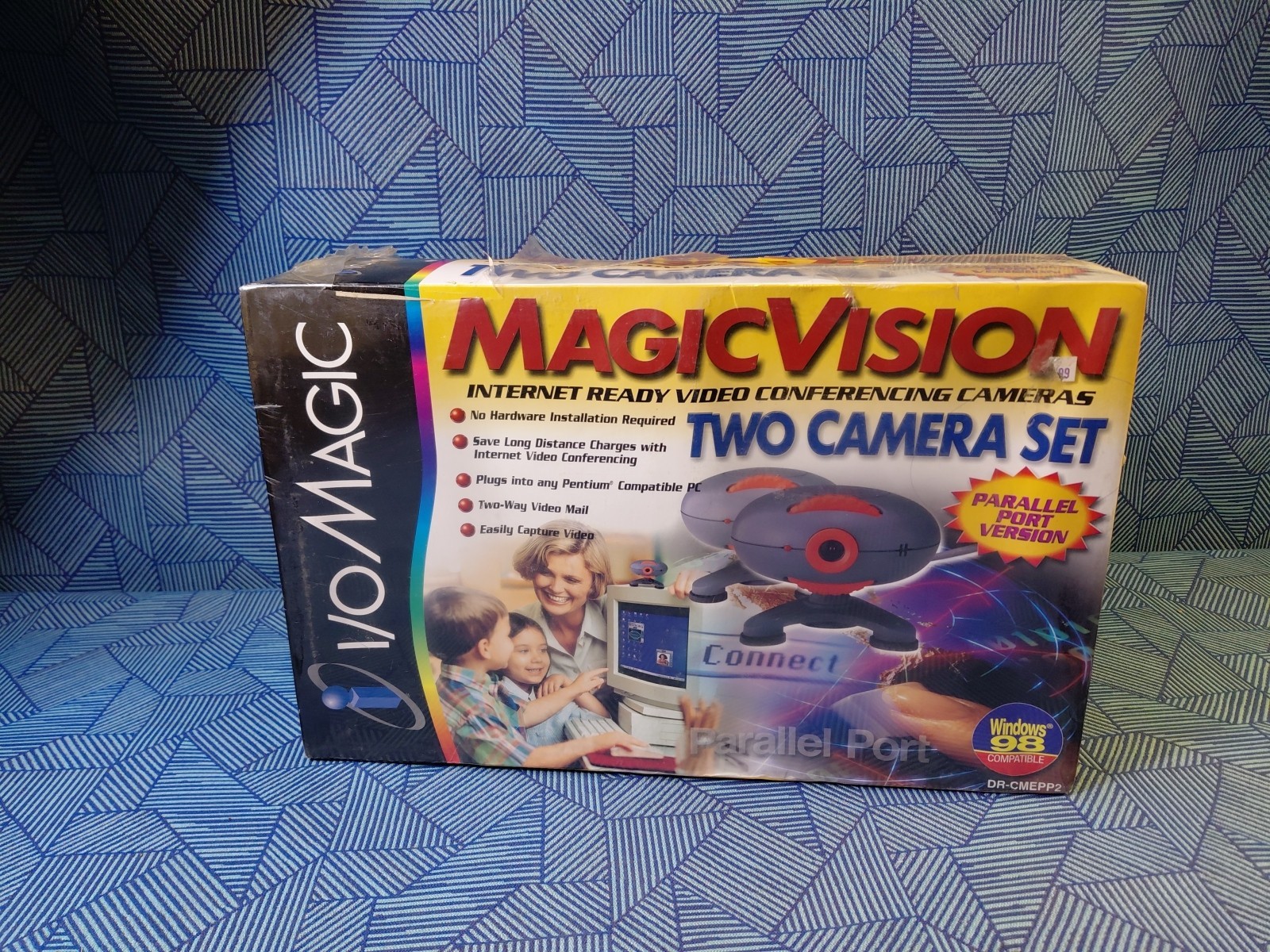 I/O Magic Vision Conferencing  Camera DR-CMEPP2 Win98 PC Video Conferencing NIB