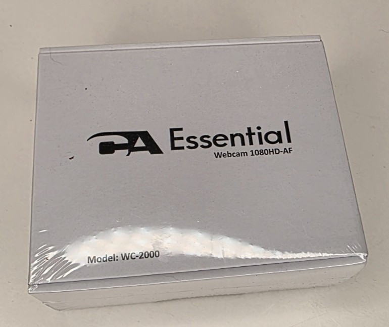 Cyber Acoustics Essential WC-3000 Webcam 1080P 5MP (Sealed/ New in Box)