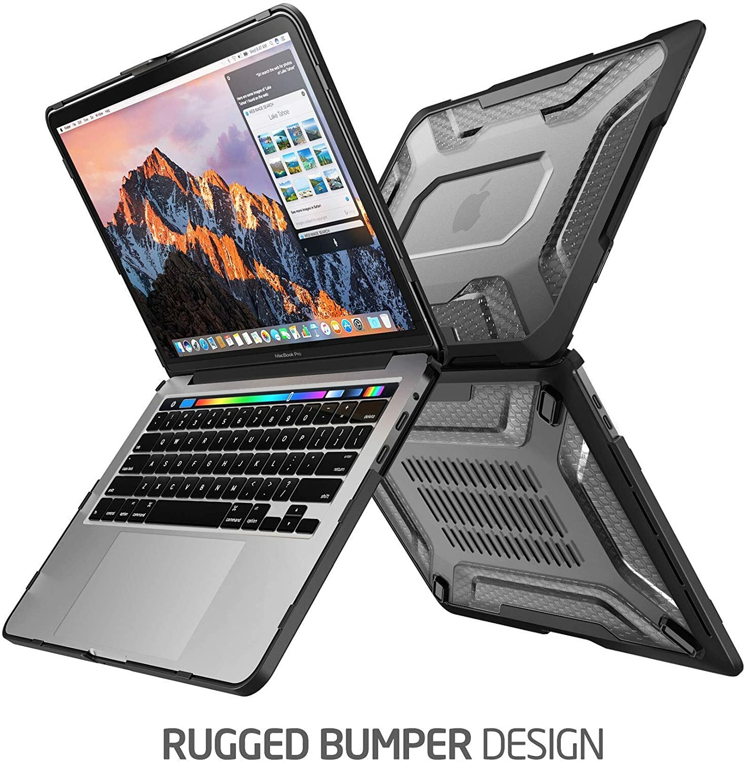 SUPCASE for 2022-2016 Apple MacBook Pro 13" Rugged Laptop Case Hard Shell Cover