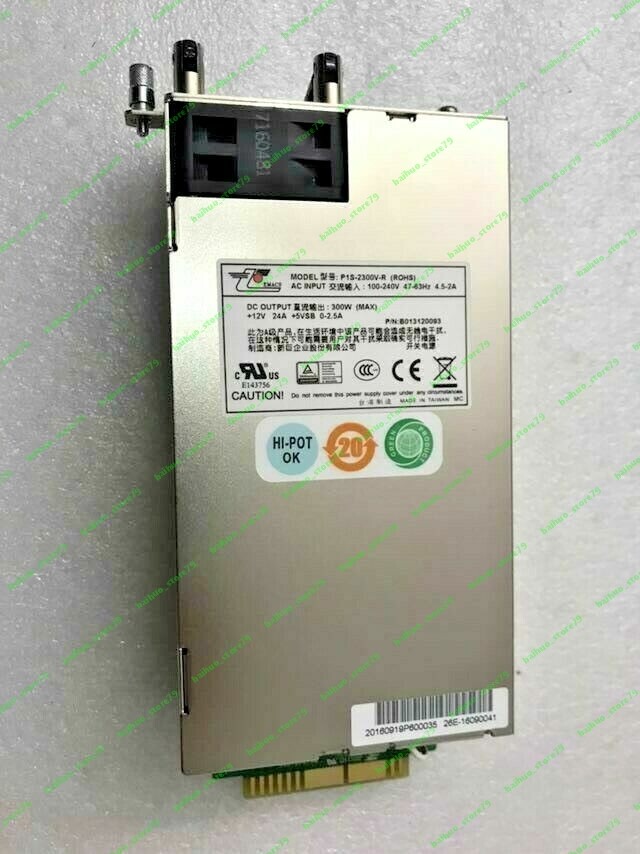 1PCS new EMACS Working server power supply For P1S-2300V-R 300W Fully tested