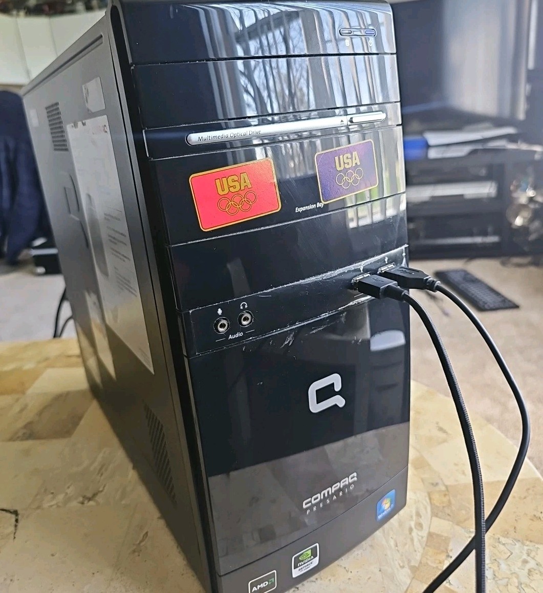 COMPAQ PRESARIO CQ5300Y PC AMD SEMPRON LE-1300 WINDOWS 7 HOME 