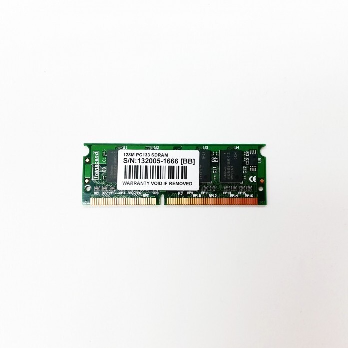 New Transcend PC-133 PC133 SO-DIMM 128M SD RAM 144pin TS16MSS64V6G