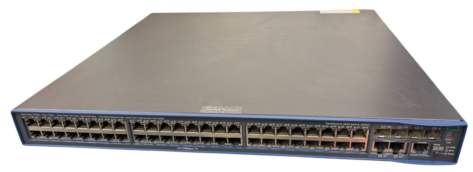 HP A3600 Series Switch JG307C