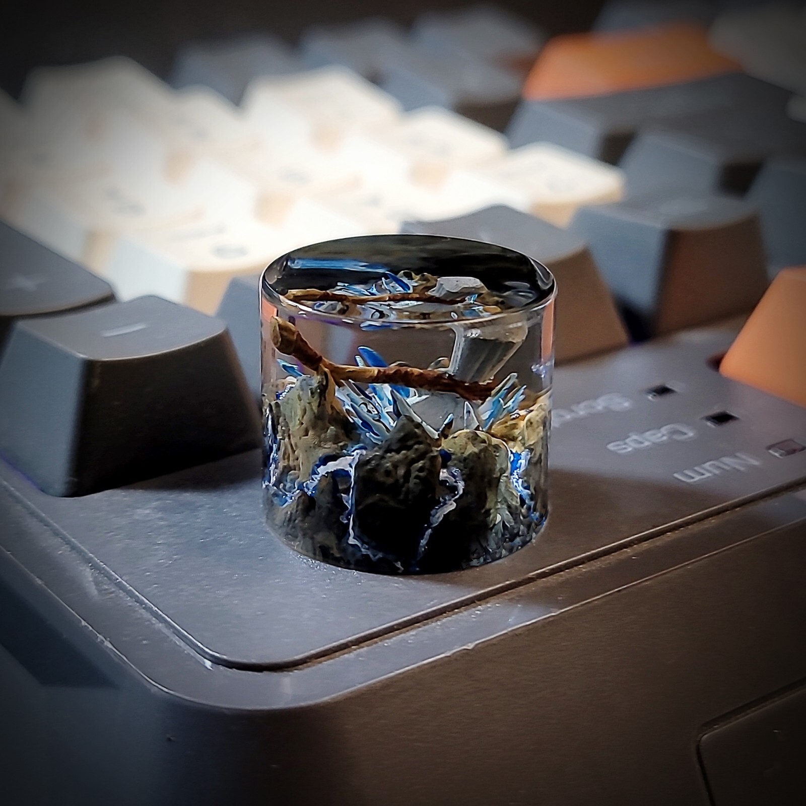 Stormbreaker Artisan Knob, Custom marvel Keycap knob, Knob stormbreaker of Thor