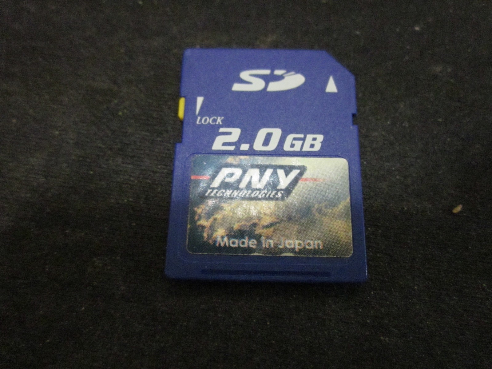 MEMORY CARD PNY SD Card 2 GB Used
