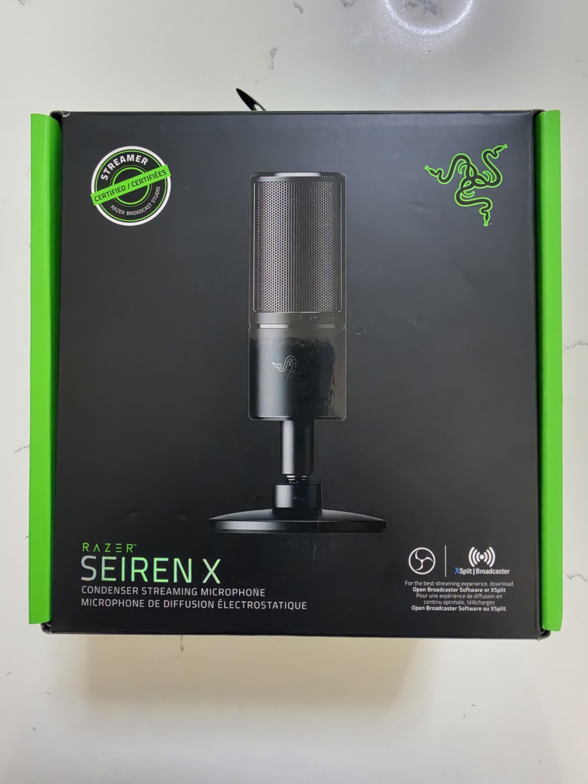Razer Seiren X Compact Condenser Streaming Microphone - USB