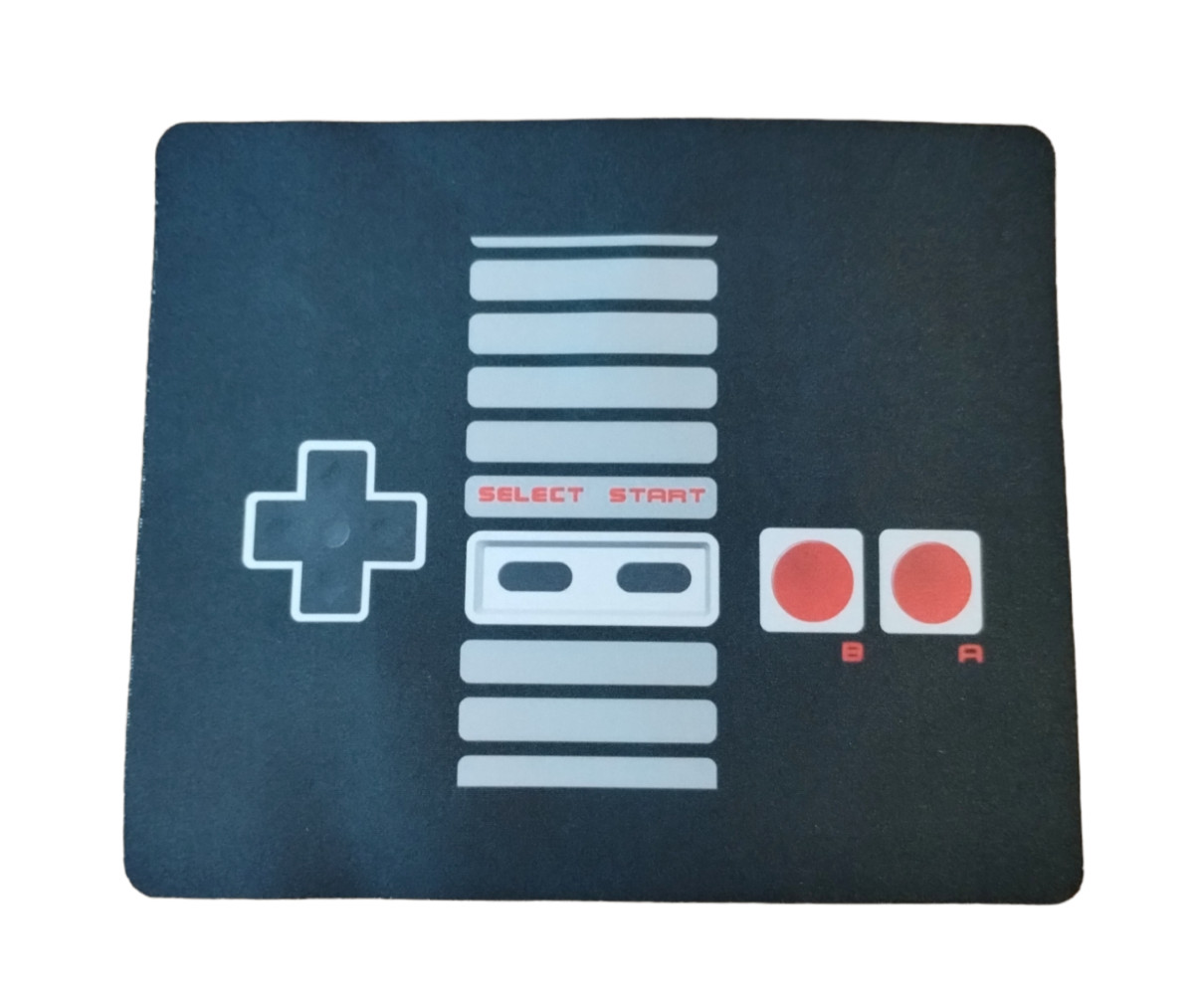 Retro NES Controller Neoprene Mouse Pad Desk Mat - 9.25 in Rectangle (New)