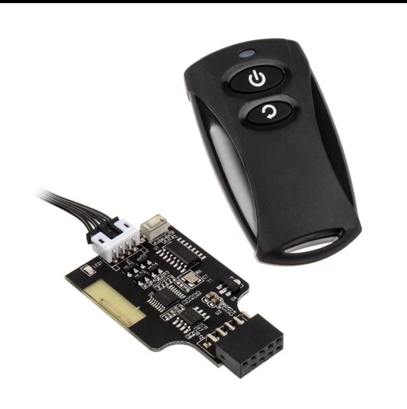 SilverStone ES02-USB Remote-Netzschalter Controllo remoto SST-ES02-USB
