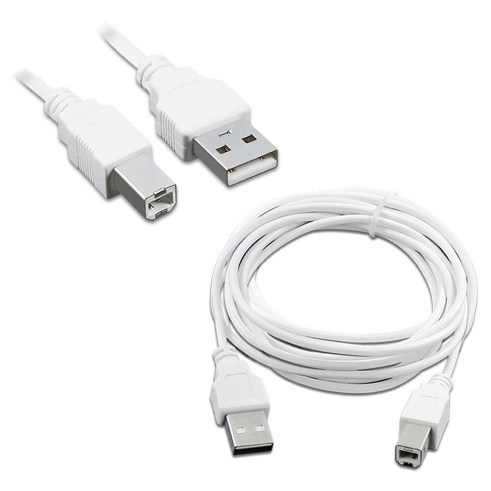 B2G1 Free 10FT USB 2.0 A to B HIGH SPEED PRINTER SCANNER CABLE CORD NEW