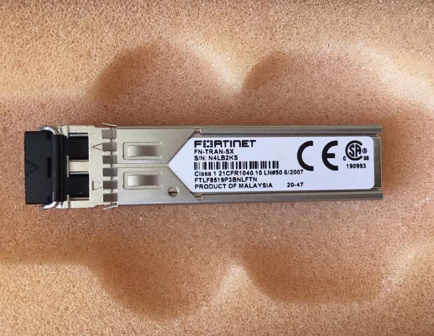 Fortinet FN-TRAN-SX  Optical Transceiver