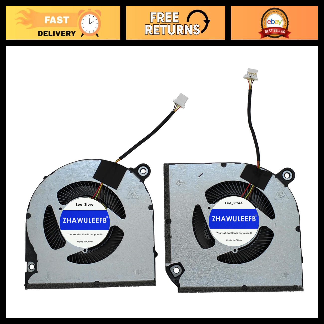 High-Performance CPU & GPU Cooling Fan for Acer Nitro V 15 ANV15 Series - DC12V