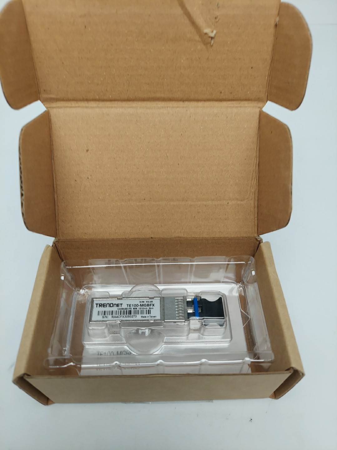 SFP to RJ45 100Base FX Multi Mode LC Module TE100 MGBFX Compatible with Mini GBI
