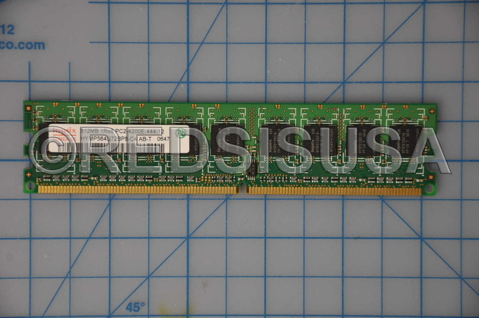IBM 512Mb Pc2-4200 Ecc Ddr2 Sdram Dimm Memory HYMP564U72BP8-C4