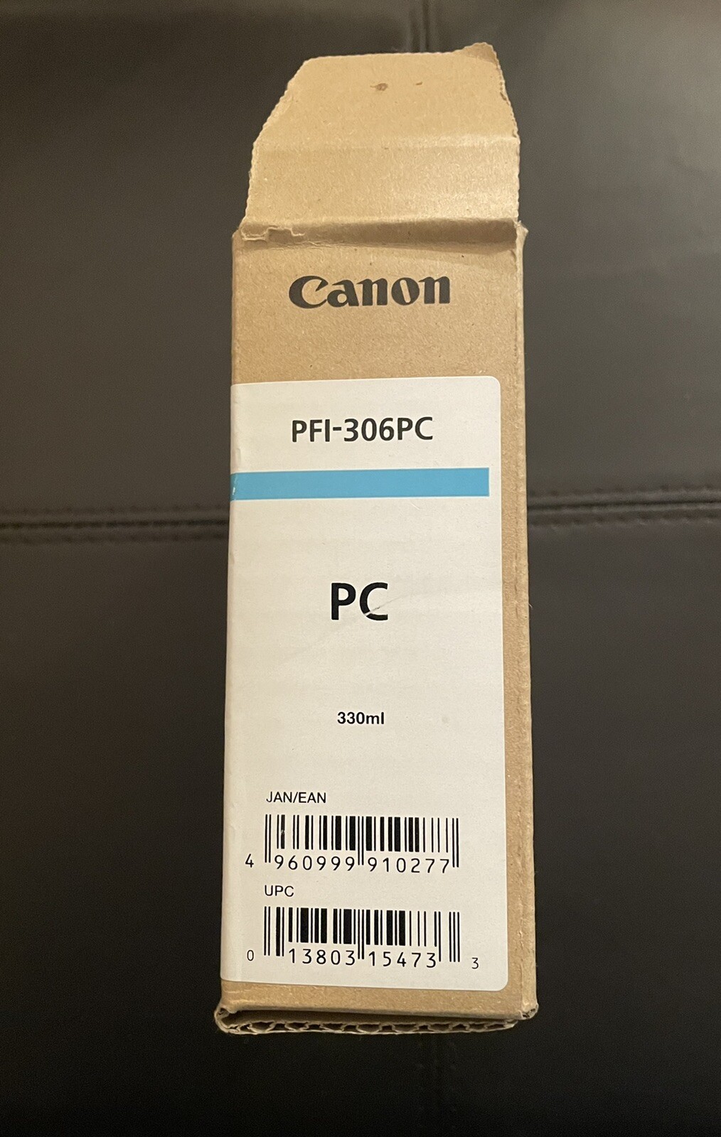 Canon PFI-306PC Photo Cyan Ink Tank 330ml ✅NEW GENUINE