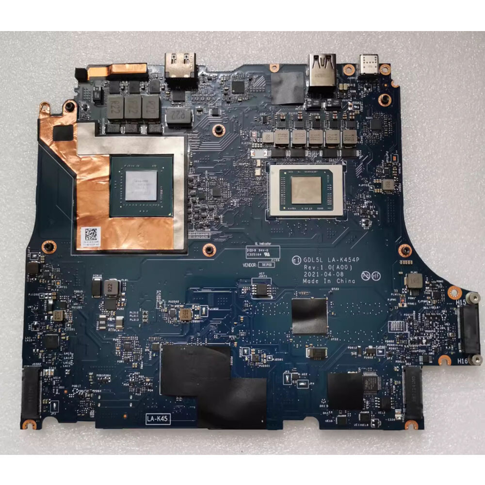 For Dell G15 5515 R5-5600H RTX3050 Laptop Motherboard LA-K454P 0TGD6F