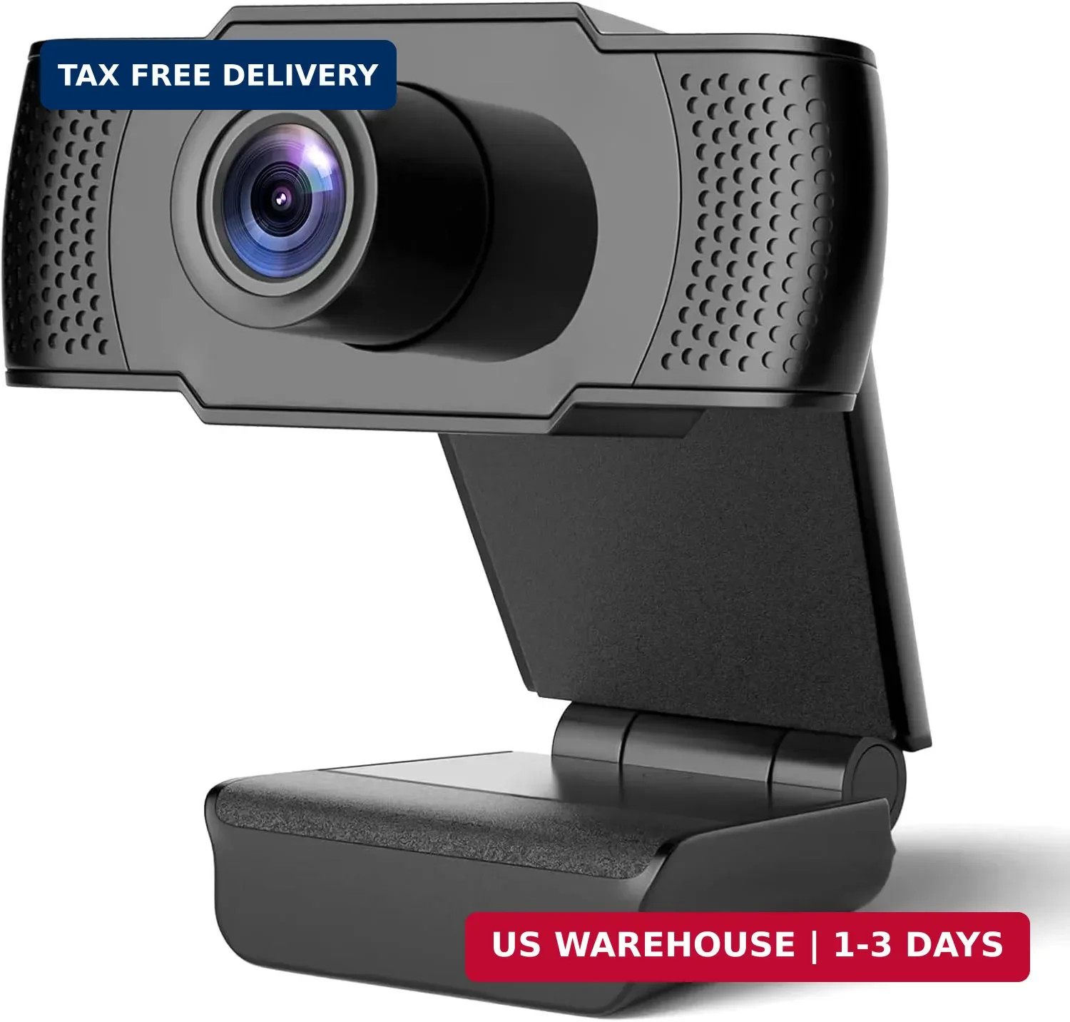 4K Webcam, Ultra 4K HD Web Cam for PC, Dual Noise-Canceling Mics, Auto Light