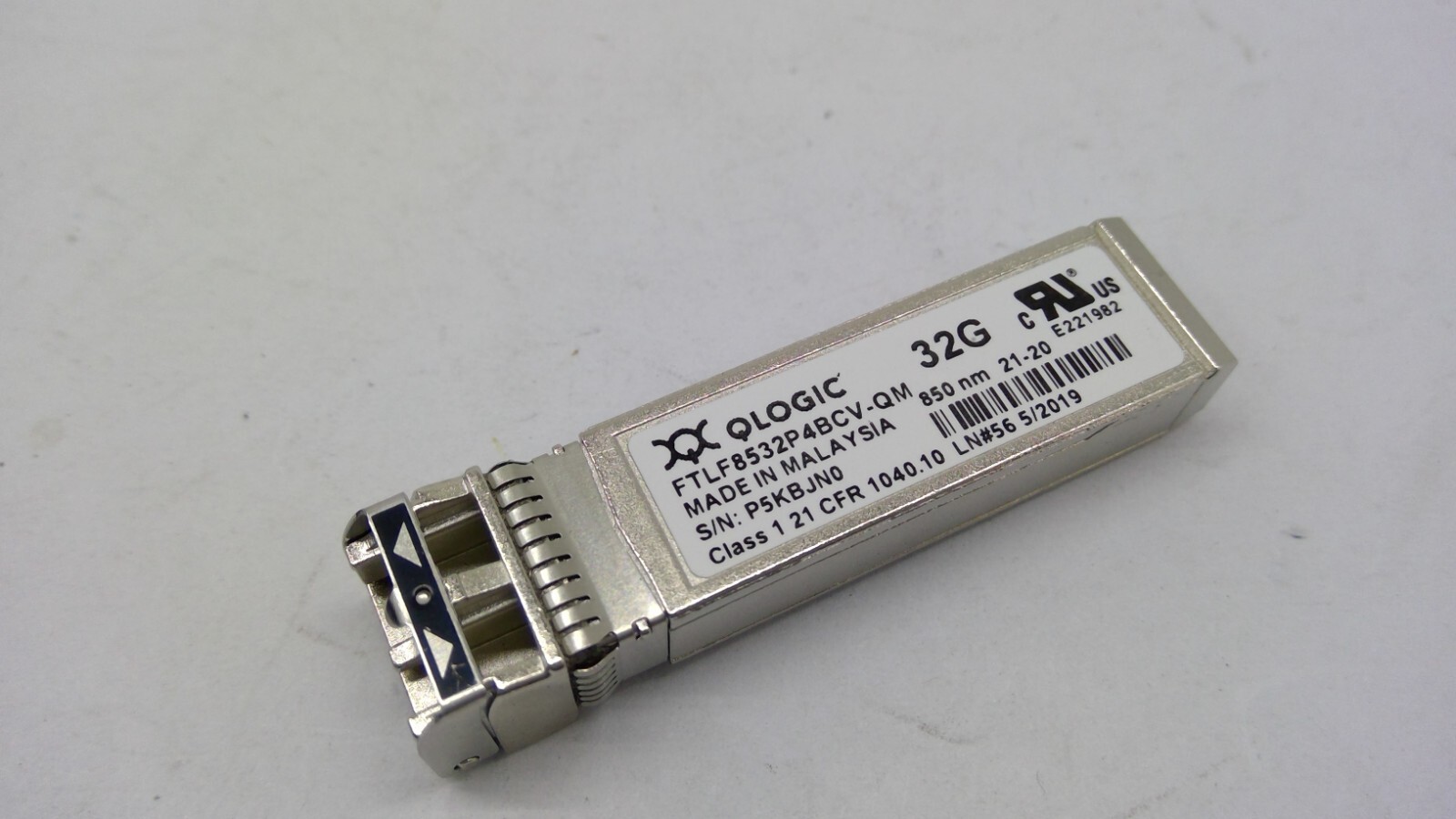 QLogic FTLF8532P4BCV-QM 32Gb Fibre Channel FC SFP28 SW Optical Transceiver