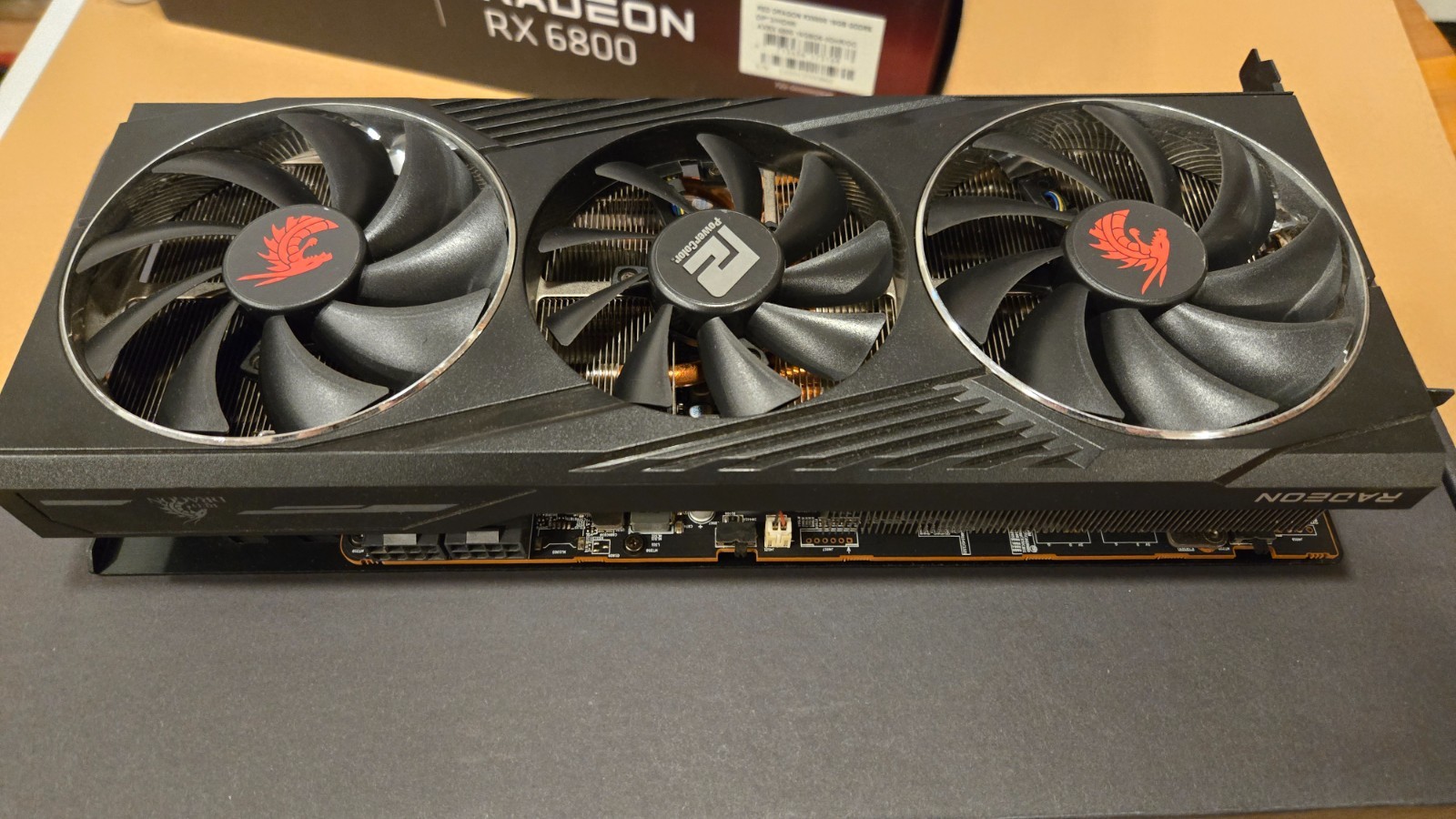 PowerColor Red Dragon AMD Radeon RX 6800 3DHR OC 16GB GDDR6 Graphic Card