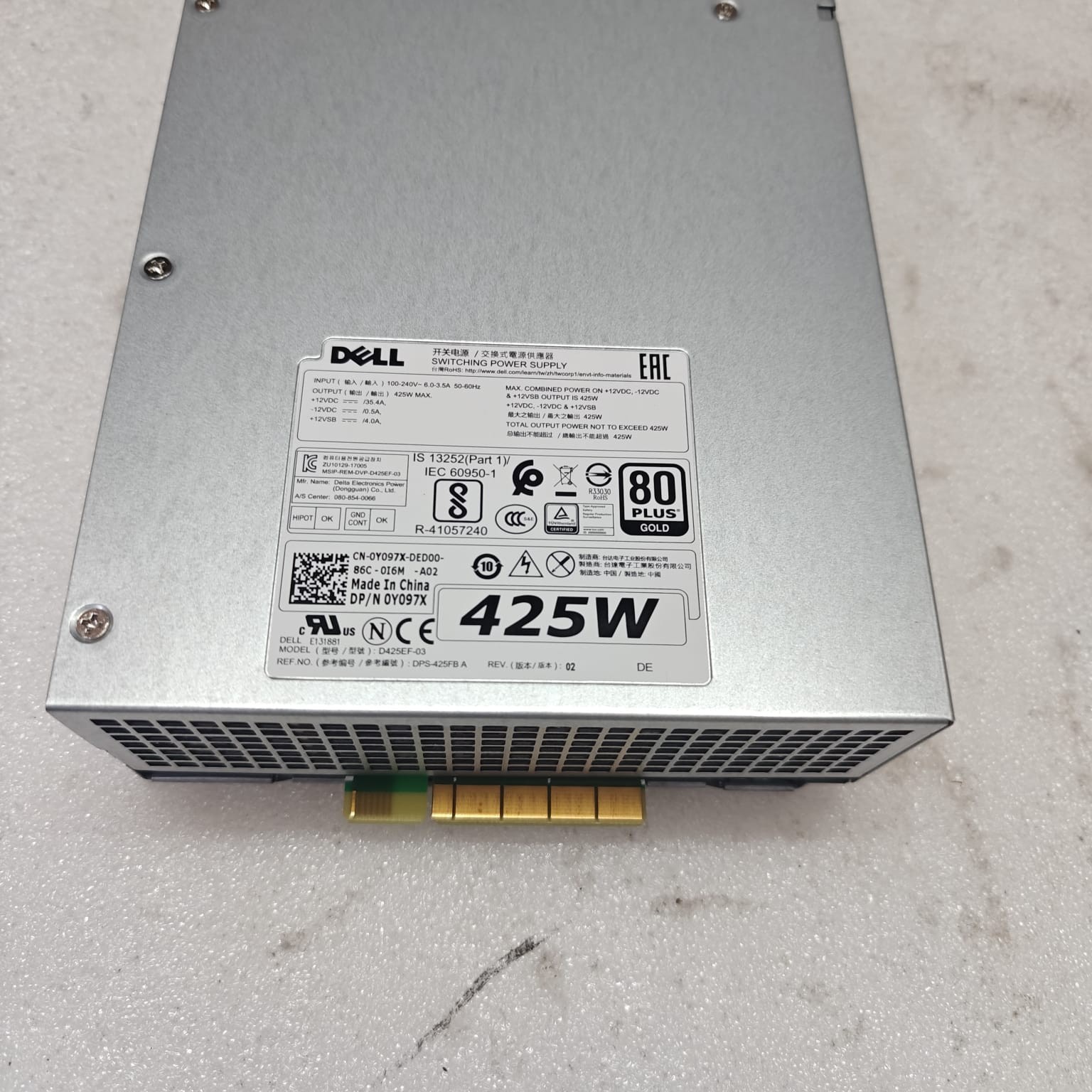 DELL SWITCHING POWER  SUPPLY D425EF-03