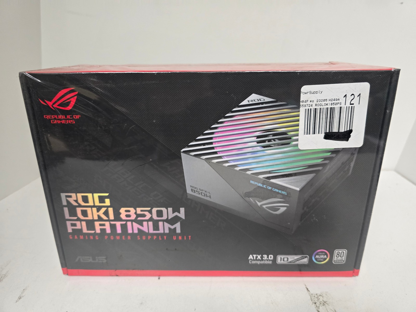 ASUS ROG Loki 850 Watt 80 Plus Platinum SFX-L Fully Modular Power Supply - Black