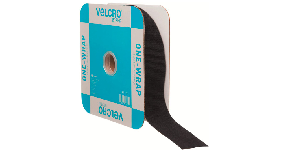 Double Sided Roll Hook Loop Ties 1.5" Strong Secure Self Bundling Straps 45 Feet